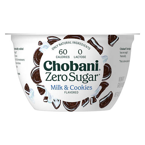 Chobani Sugar Free Milk & Cookies Flavored Yogurt, 5.3 oz